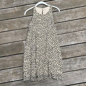 Animal-print, above the knee dress